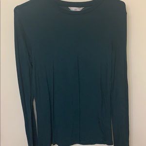 Banana Republic green long sleeve shirt